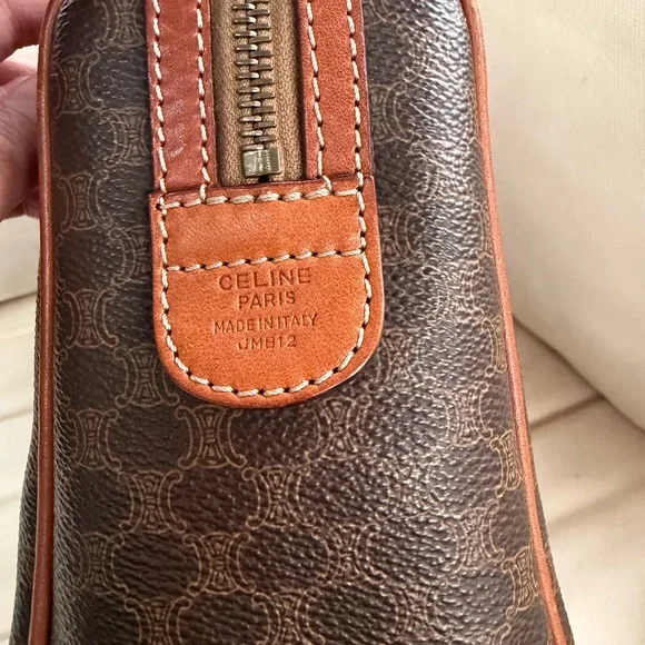 Vintage Celine Brown Macadam Boston - Picture 5 of 14